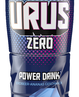 Urus - Power Drink - 500 ml Strawberry and Pineapple ZERO